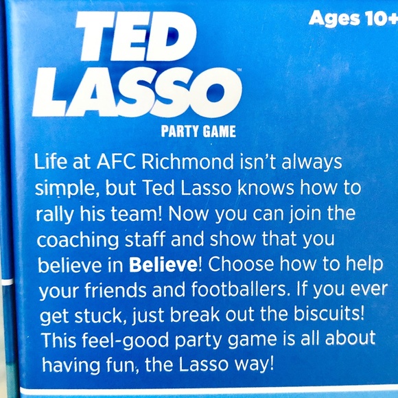 Ted Lasso, Party Game, I Believe In Believe, 2022, NEW, SEALED, Ages 10+ - Picture 8 of 11